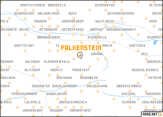 map of Falkenstein