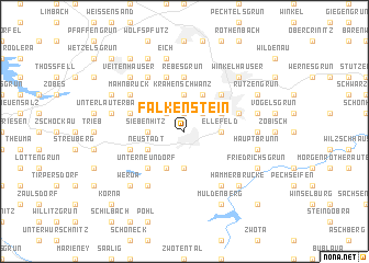 map of Falkenstein