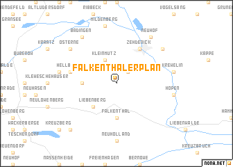 map of Falkenthaler Plan