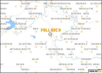 map of Fällbach