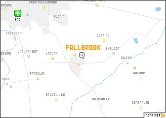 map of Fallbrook