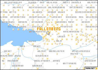 map of Fallenberg