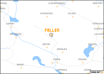 map of Fallen