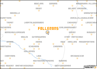 map of Fallerans