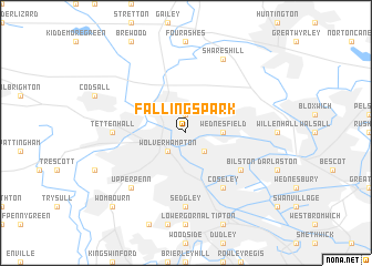 map of Fallings Park