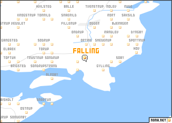 map of Falling