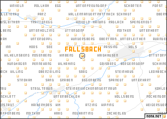 map of Fallsbach