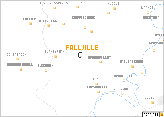 map of Fallville
