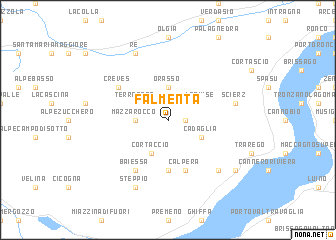 map of Falmenta