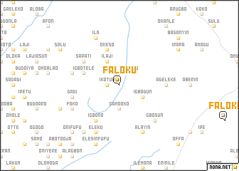 map of Faloku