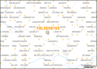 map of Falsemoyer