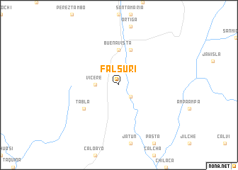 map of Falsuri