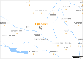 map of Falsuri