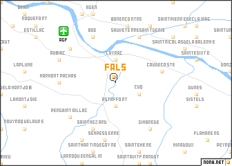 map of Fals