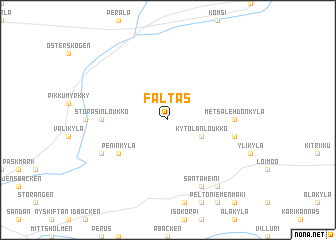 map of Fältas