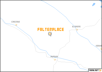 map of Falter Place