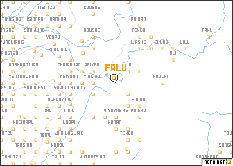 map of Fa-lü
