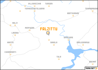 map of Falzittu