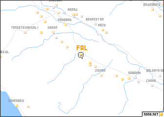 map of Fāl