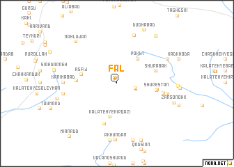 map of Fāl