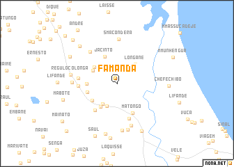 map of Famanda