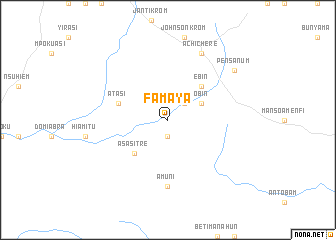 map of Famaya