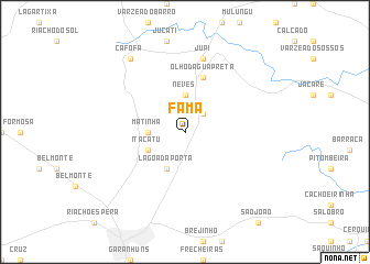 map of Fama