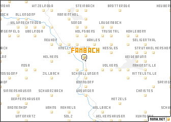 map of Fambach