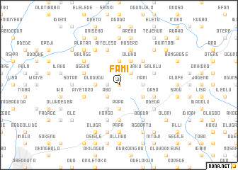 map of Fami