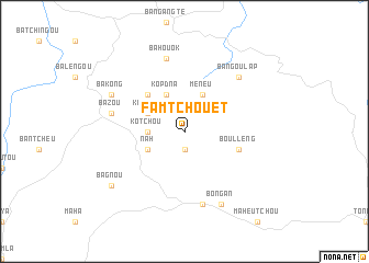 map of Famtchouet