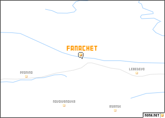 map of Fanachet