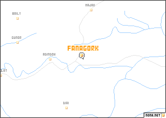 map of Fan Agork
