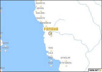 map of Fanaha