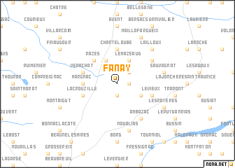 map of Fanay