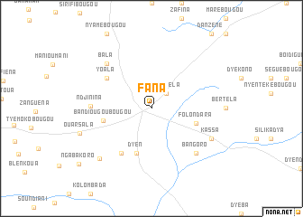 map of Fana