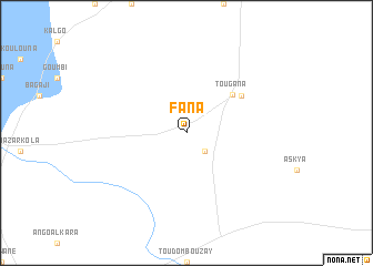 map of Fana