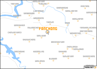 map of Fanchong