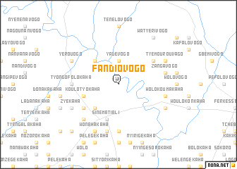 map of Fandiovogo