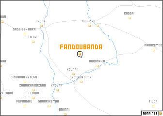 map of Fandou Banda