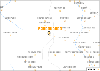 map of Fandou Dodo