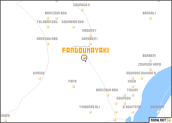 map of Fandou Mayaki