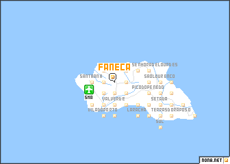 map of Faneca