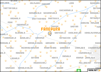 map of Fanepura