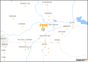 map of Fane