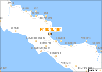 map of Fangalawa