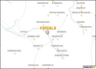 map of Fangala