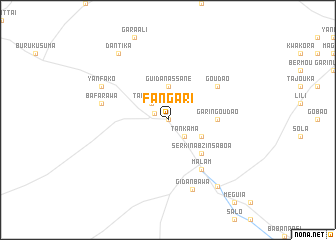 map of Fangari