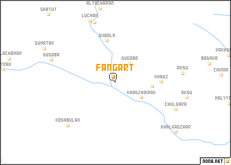 map of Fangart