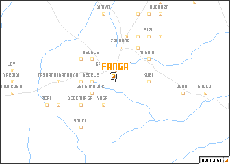 map of Fanga