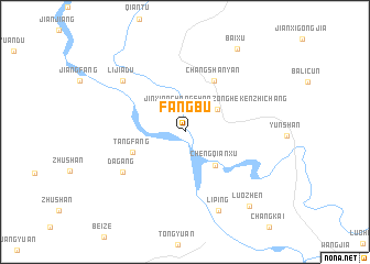 map of Fangbu